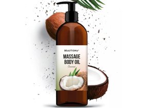 Masážní olej Beautiona Kokos 500ml